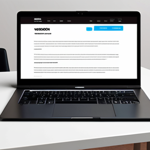 Home 6 **
A realistic laptop mockup displaying a sleek, modern website design. The background is a clean, minimalist workspace with subtle lighting, showcasing the website's user interface and responsiveness.
**